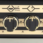 ⁦بوتاجاز فرست كوك 60 × 90 استانلس كامل FC90C أسود - ذهبي⁩ - الصورة ⁦2⁩