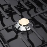 ⁦بوتاجاز فرست كوك 60 × 90 استانلس كامل FC90C أسود - ذهبي⁩ - الصورة ⁦4⁩