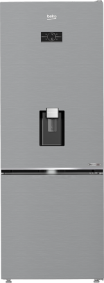 ثلاجة بيكو نوفرست كومبى ، 561 لتر ، 2 باب ، شاشة ديجيتال ، انفرتر ، ديسبينسر ، سيلفر ، B5RCNE565HXPE