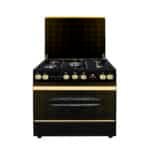 بوتاجاز توب جاز بروفيشنال اسود 90×60 /Gas Cooker Top Gas professional Black 60 X90