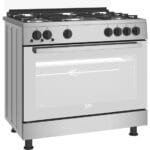 ⁦بوتاجاز بيكو 5 شعلات ستانلس ستيل مع مروحة طهي GGR 15115 DX NS⁩ - الصورة ⁦5⁩