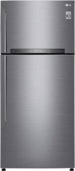 ثلاجة بشاشة LED من ال جي، 18 قدم مكعب، موديل GN-H722HLHL، فضي