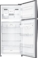 ⁦ثلاجة بشاشة LED من ال جي، 18 قدم مكعب، موديل GN-H722HLHL، فضي⁩ - الصورة ⁦2⁩