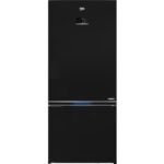 ثلاجة بيكو نوفروست، 509 لتر، موتور انفرتر، اسود - RCNE590E35ZB