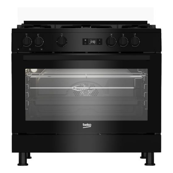 7721889256-lo1-20230302-130935-removebg-preview_2_11zon بوتاجاز بيكو 5 شعلات ستانلس ستيل مع مروحة طهي , اسود - GGR 15325 FX NB - الصورة 1