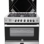 بوتاجاز هالك جراند إستيل نصف أمان 90×60 / Gas Cooker Hulk GRAND STEEL HALF SAFETY 60X90