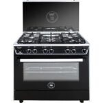 بوتجاز غاز يونيون اير، 5 شعلة، اسود - C69SS-GC-447-SF-2W-AL