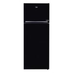ثلاجة بيكو نوفروست، 408 لتر، موتور انفرتر، اسود- RDNE448M20B