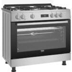 ⁦بوتاجاز بيكو 5 شعلات ستانلس ستيل مع مروحة طهي -  GGR 15325 FX NS⁩ - الصورة ⁦5⁩