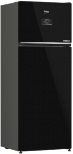 ⁦ثلاجة بيكو 455 لتر نوفروست انفرتر شاشة ديجيتال أسود⁩ - الصورة ⁦3⁩