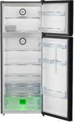 ⁦ثلاجة بيكو 455 لتر نوفروست انفرتر شاشة ديجيتال أسود⁩ - الصورة ⁦2⁩