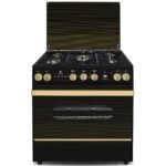 بوتاجاز توب جاز بروفيشنال اسود 80×60 / Gas Cooker Top Gas professional Black 60X80