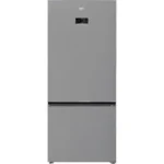 ثلاجة بيكو نوفروست ديجيتال بتقنية الانفرتر، 509 لتر، ستانلس ستيل - RCNE590E35ZXP1