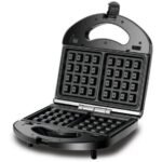 ⁦ساندوتش ميكر وشواية 3 في 1 بلاك + ديكر، بقوة 780 وات، اسود - TS2130-B5⁩ - الصورة ⁦2⁩