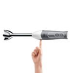 ⁦هاند بلندر براون مالتي كويك 5، بقوة 600 وات، ابيض ورمادي - MQ 500⁩ - الصورة ⁦4⁩