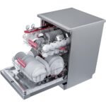 ⁦غسالة اطباق توشيبا 13 فرد، فضي - DW-13F8AF(SS)⁩ - الصورة ⁦4⁩