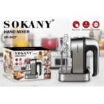 ⁦مضرب يدوي سوكاني، 350 وات، فضي - SK-6627⁩ - الصورة ⁦5⁩