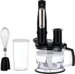 ⁦هاند بلندر مالتي كويك 7 بقوة 1000 وات من براون، باللون الفضي/ الأسود، موديل MQ7085⁩ - الصورة ⁦2⁩