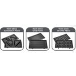 ⁦ساندوتش ميكر وشواية 3 في 1 بلاك + ديكر، بقوة 780 وات، اسود - TS2130-B5⁩ - الصورة ⁦3⁩