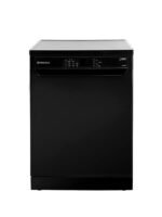 غسالة اطباق وايت بوينت 14 فرد 8 برنامج بشاشة ديجيتال وغسيل بالبخار باللون الاسود WPD148HDB