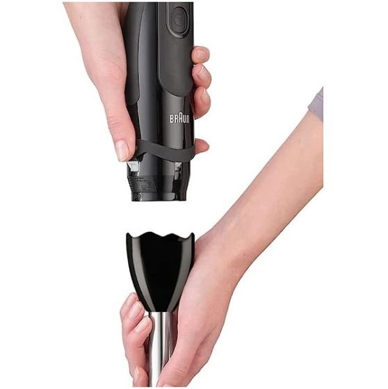 ⁦هاند بلندر مالتي كويك5 من براون 1000 وات - أسود اللون MQ5285⁩ - الصورة ⁦3⁩