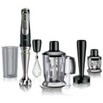 هاند بلندر براون مالتي كويك 9، 1200 وات، اسود وفضي - MQ 9147X