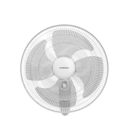 f83bc0ae60262fdb70da70af50a32b6099cc8fb1581bb895497f5391b522f74a مروحة حائط تورنيدو بريموت كنترول، 18 بوصة، ابيض - EPS-18RW - الصورة 1