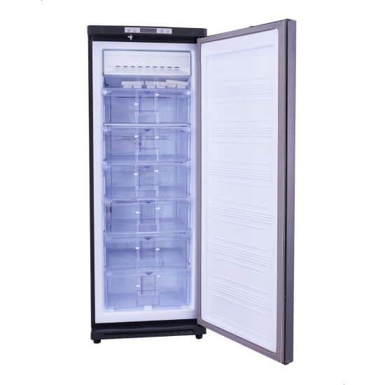 ⁦ديب فريزر رأسي كريازي، نوفروست، 6 درج، اسود - UGH0044N⁩ - الصورة ⁦3⁩