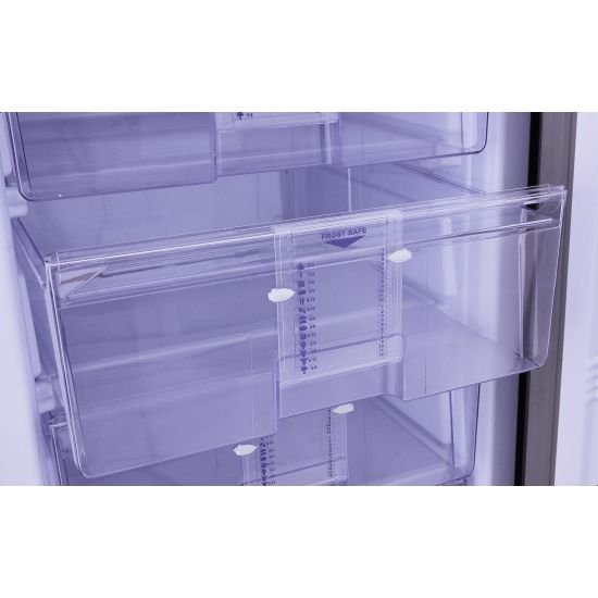 ⁦ديب فريزر رأسي كريازي، نوفروست، 6 درج، اسود - UGH0044N⁩ - الصورة ⁦4⁩