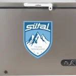 فريزر سيلتال افقى، 350 لتر، ديفروست، ستانلس، فضي