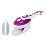 مكواة بخار كهربائية هوم محمولة، 900 وات، ارجواني وابيض - ZH4110