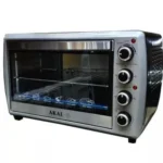 فرن كهربائي بمروحة + شواية 55 لتر- 2200 وات من – أكاي AK-55