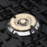 ⁦بوتاجاز سي كلاس فيرست كوك، 5 شعلة، اشعال ذاتي، 90×60 سم - اسود ذهبي⁩ - الصورة ⁦5⁩