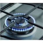 ⁦بوتاجاز غاز زانوسي ستيل ماكس، 4 شعلات، اسود وفضي - ZCG623A6XA⁩ - الصورة ⁦3⁩