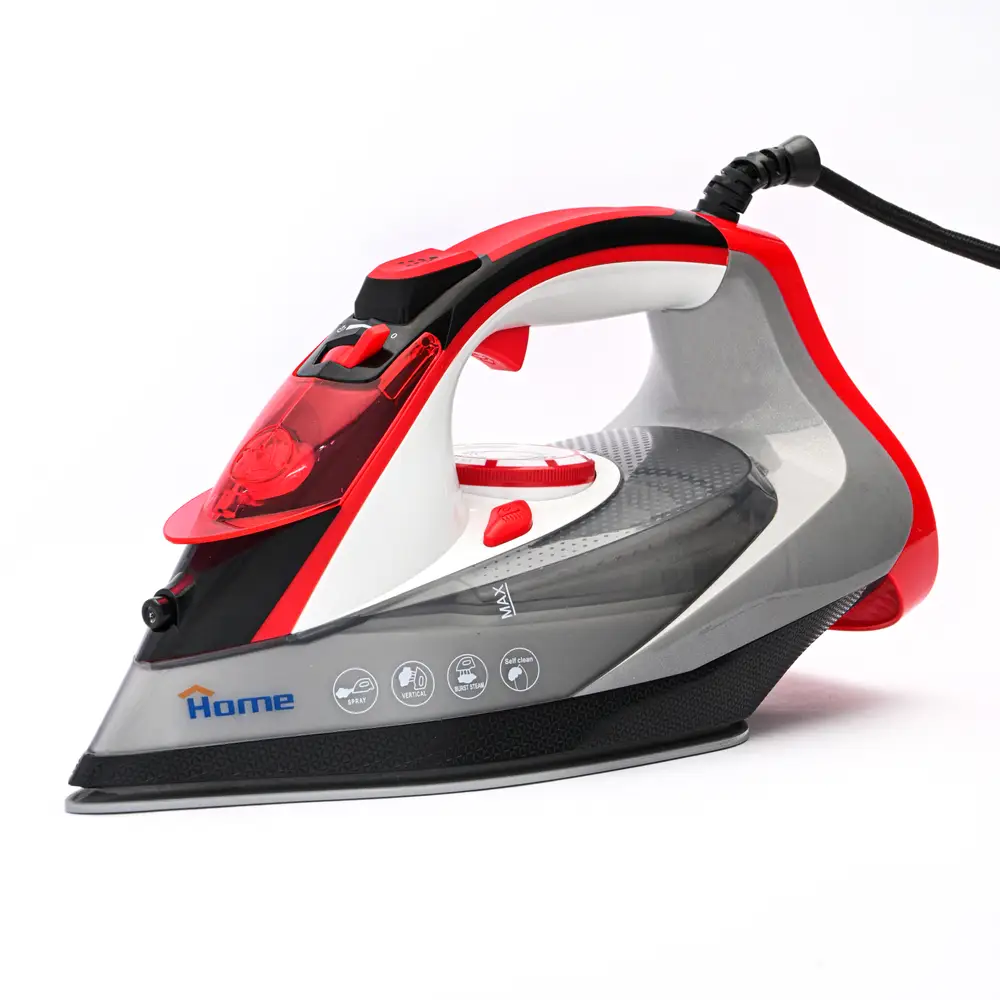 dsc_3407 مكواة بخار هوم، 350 مل، 2200 وات، ابيض وازرق - SN1108 - الصورة 1