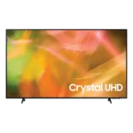 شاشة تلفزيون سمارت 55 بوصة سامسونج LED، دقة 4K كريستال UHD، بريسيفر داخلي - 55AU8000UXEG