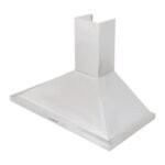 ⁦شفاط بلت ان بلاك اند وايت بمدخنة، 90 سم، فضي - CY-970⁩ - الصورة ⁦2⁩