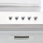 ⁦شفاط بلت ان بلاك اند وايت بمدخنة، 90 سم، فضي - CY-970⁩ - الصورة ⁦3⁩