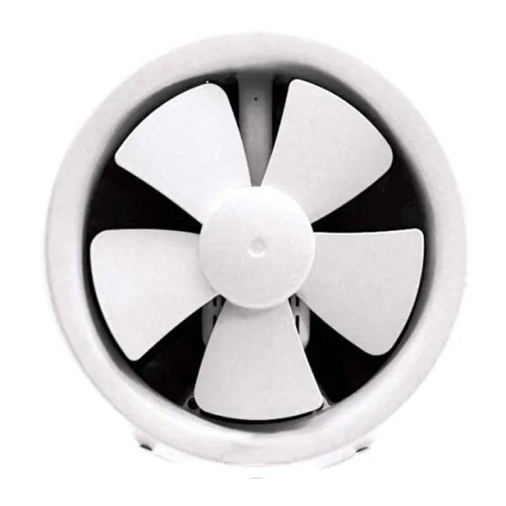 universal-ventilating-fan-20-cm-without-grid-for-glass-efg20 شفاط يونيفرسال، 20 سم، ابيض - EFG20 - الصورة 1