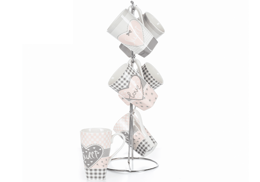 1002-2 (1) مج كافية استاند دومينو 6 ق - الصورة 1