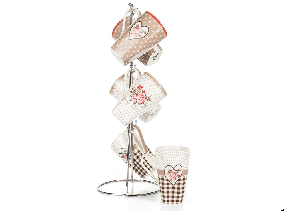 1002-3 (1) مج كافية استاند دومينو 6 ق - الصورة 1