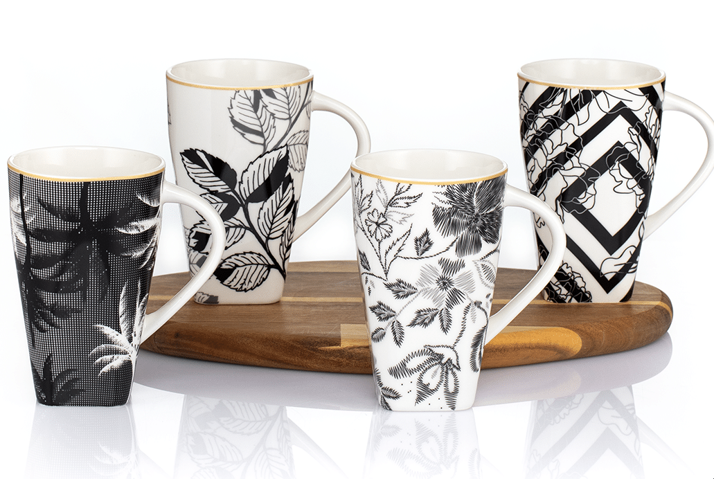 1032-2 مج كافية دومينو 4 قطع - الصورة 1