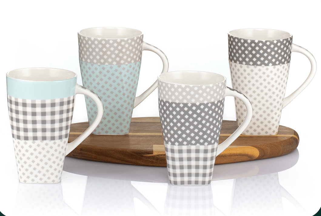 1032-5 مج كافية دومينو 4 قطع - الصورة 1