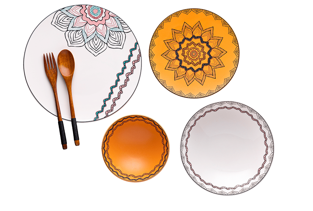 6008 #27 طقم عشاء 24 ق - الصورة 1