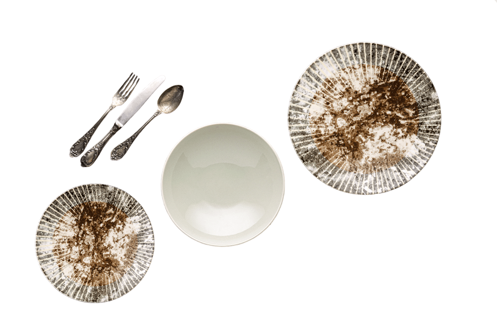 6031#34 طقم عشاء 18 ق كوب - الصورة 1