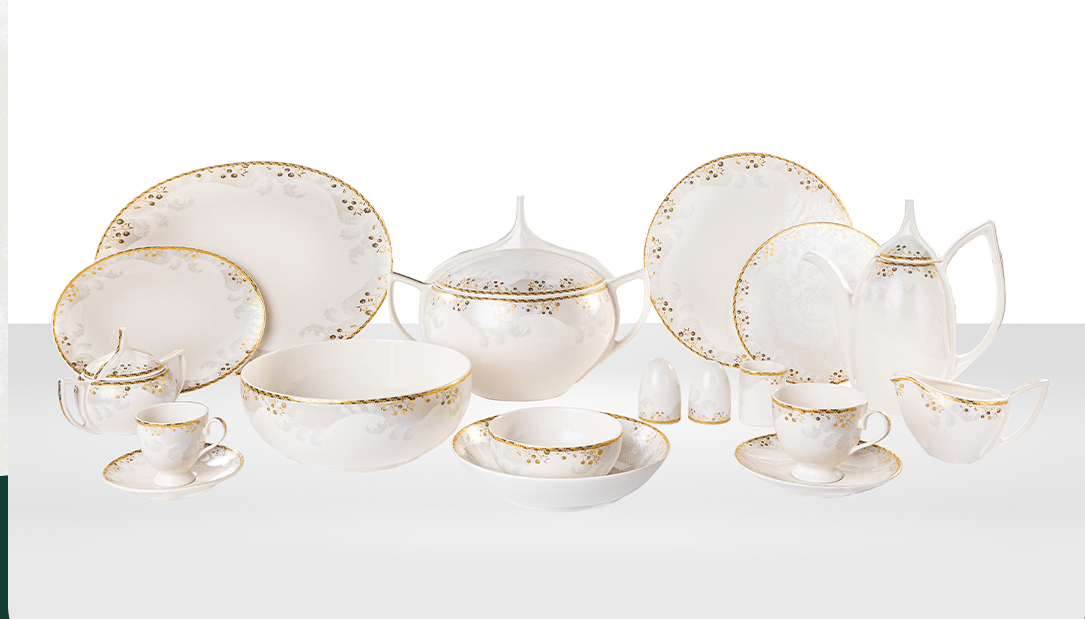 8014#15 طقم سفرة 62 ق صوفيا - الصورة 1