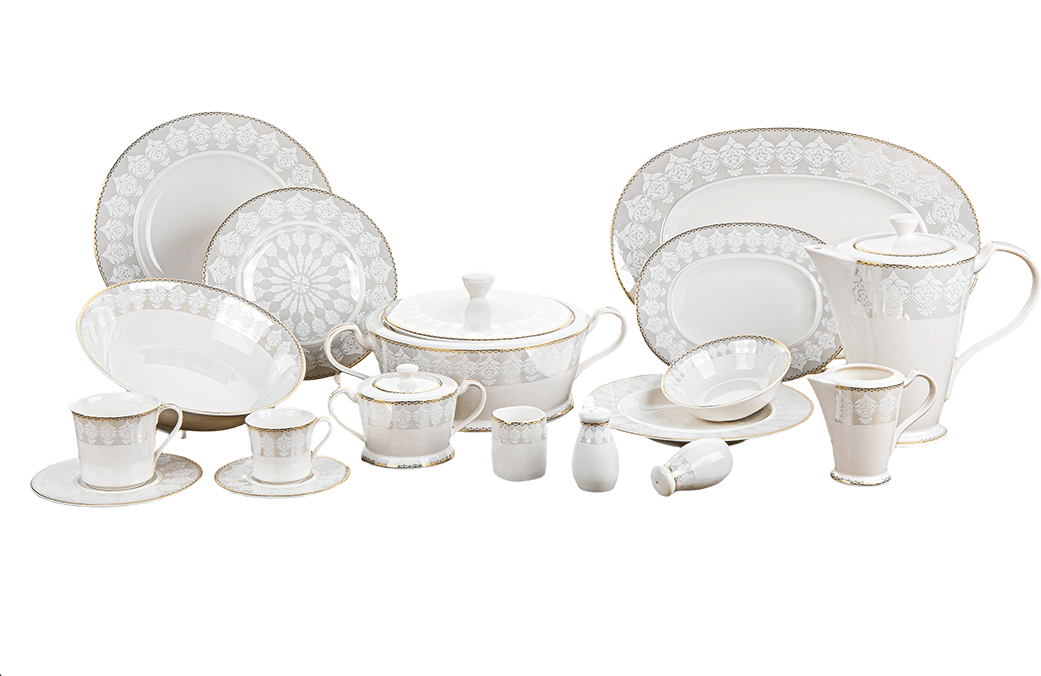 سفرة 8023 62 ق حور #3 طقم سفرة 62 ق حور - الصورة 1