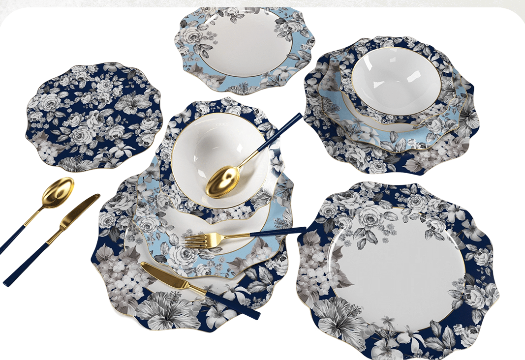 عشاء 6040 24 ق صن رايز # 2 (1) طقم عشاء صن رايز - الصورة 1