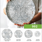 SERAG 992 طقم العشا البورسلين – ٢٤ قطعة