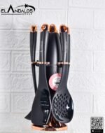 ⁦طقم توزيع سيليكون – الأندلس (6 قطع + حامل)⁩ - الصورة ⁦9⁩